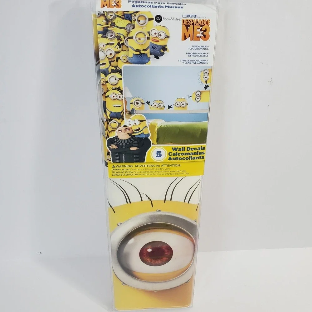 Minions Despicable Me Wall Decals Bundle Lot Of‎ 2